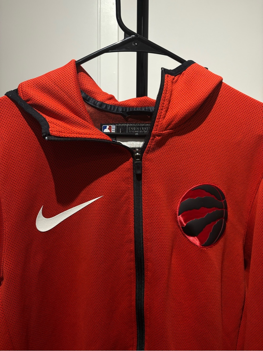 Nike Red Toronto Raptors Full-Zip Performance Jacket - Picture 2 of 8